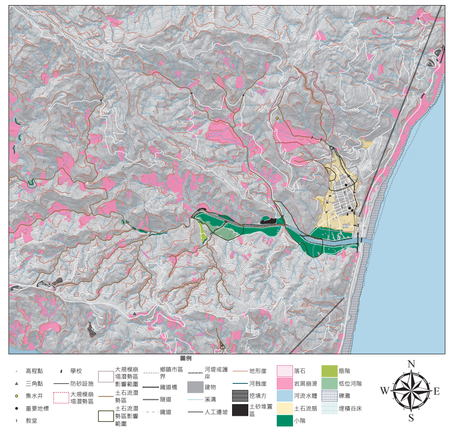 大武-烏萬溪-001圖幅-GeospatialPDF地圖示意圖